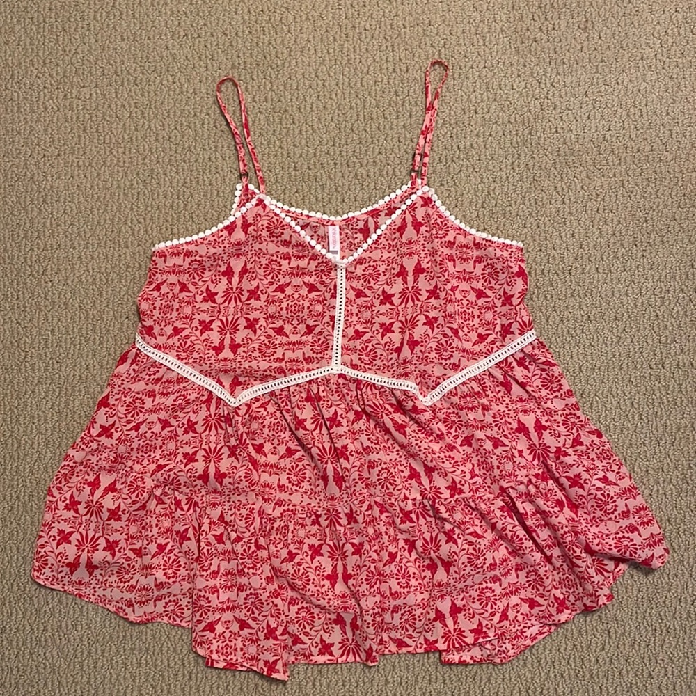 xhilaration spaghetti strap blouse